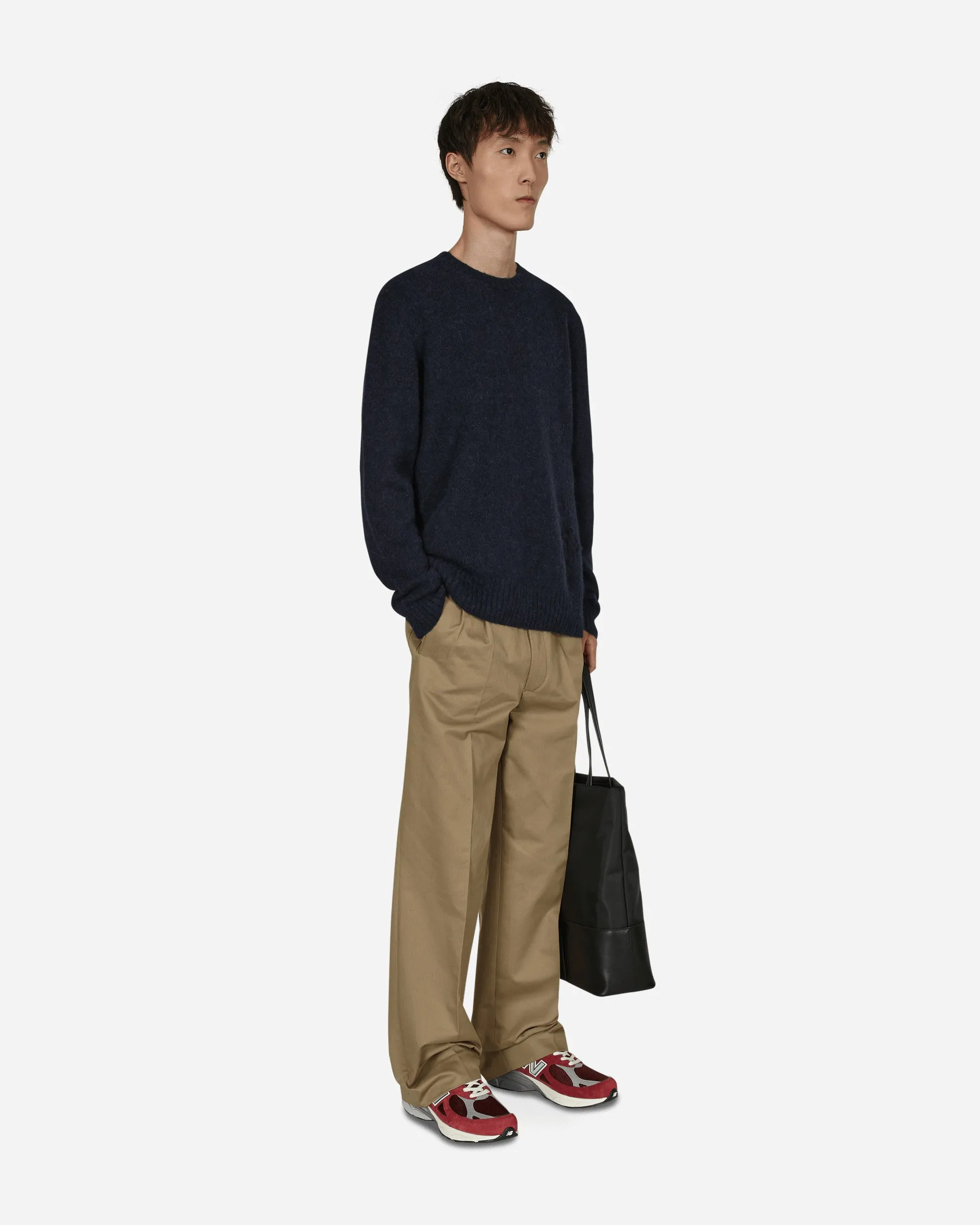 Wool Crewneck Sweater Blue