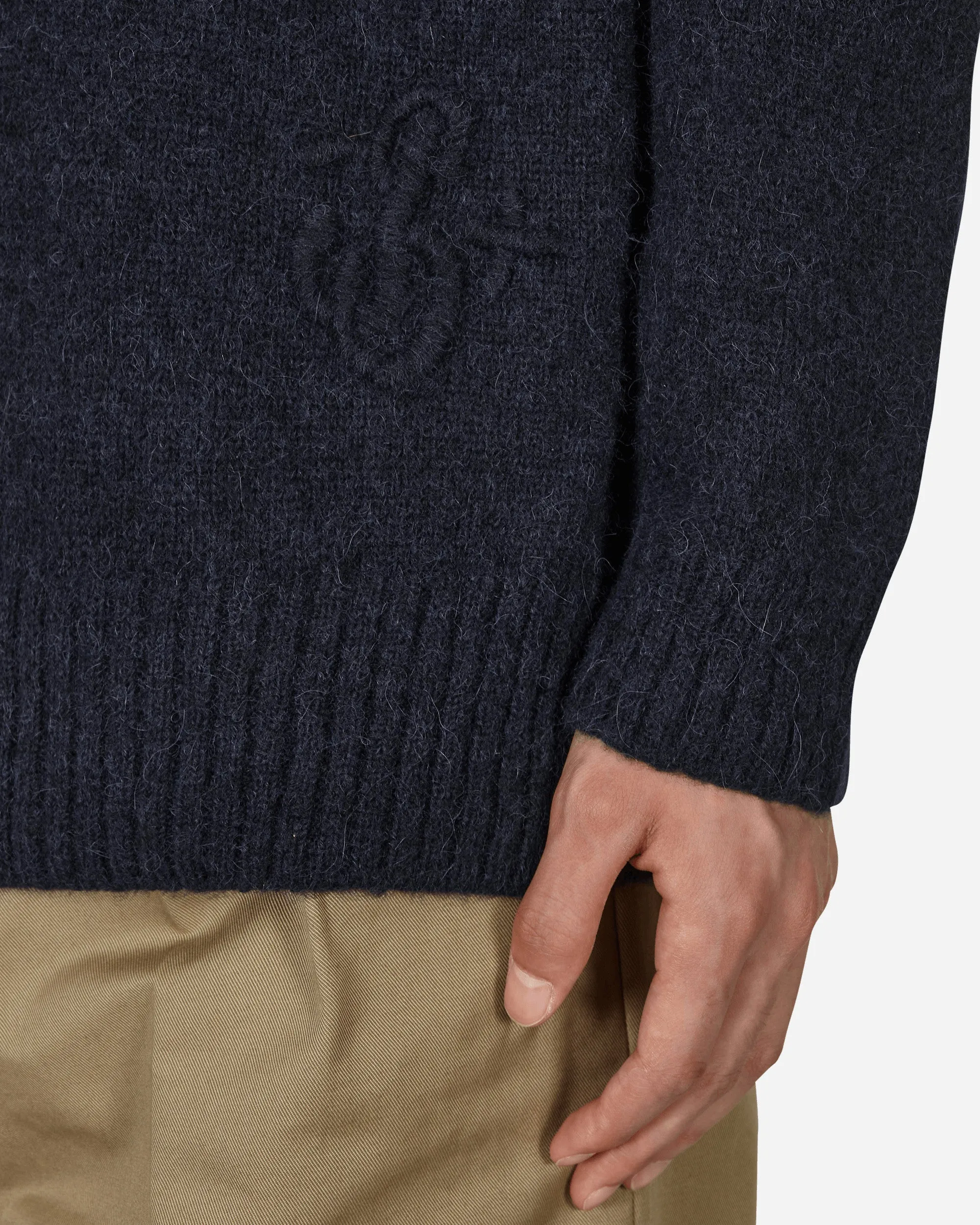 Wool Crewneck Sweater Blue