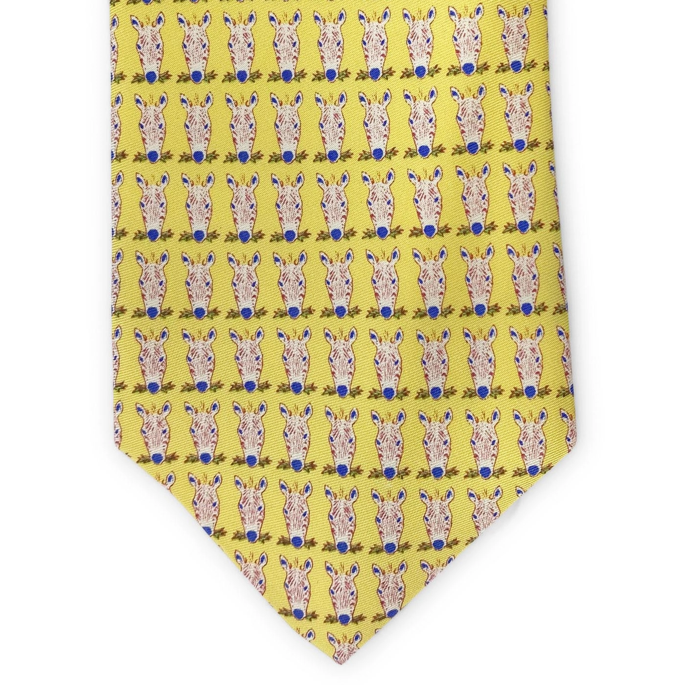 Zebra: Tie - Yellow
